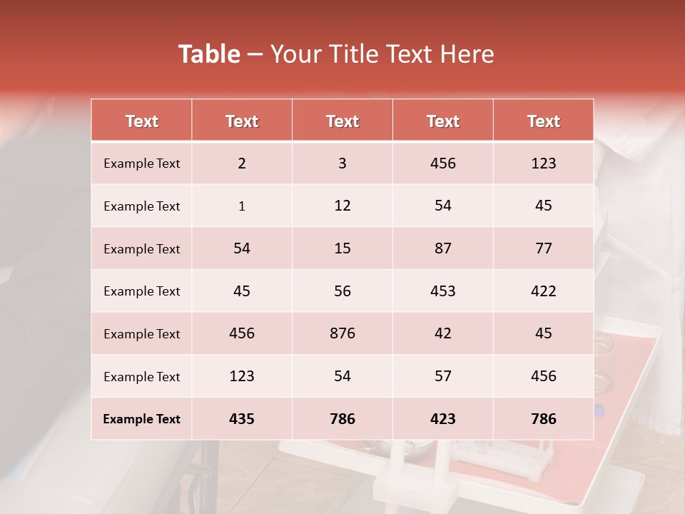 Donor Donate Indoors PowerPoint Template
