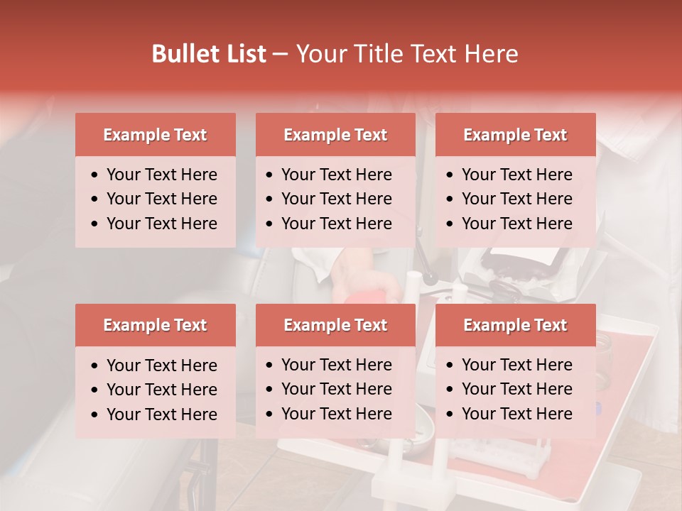 Donor Donate Indoors PowerPoint Template
