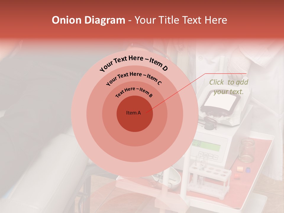 Donor Donate Indoors PowerPoint Template