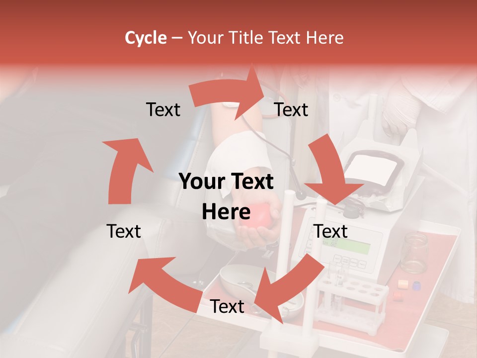 Donor Donate Indoors PowerPoint Template