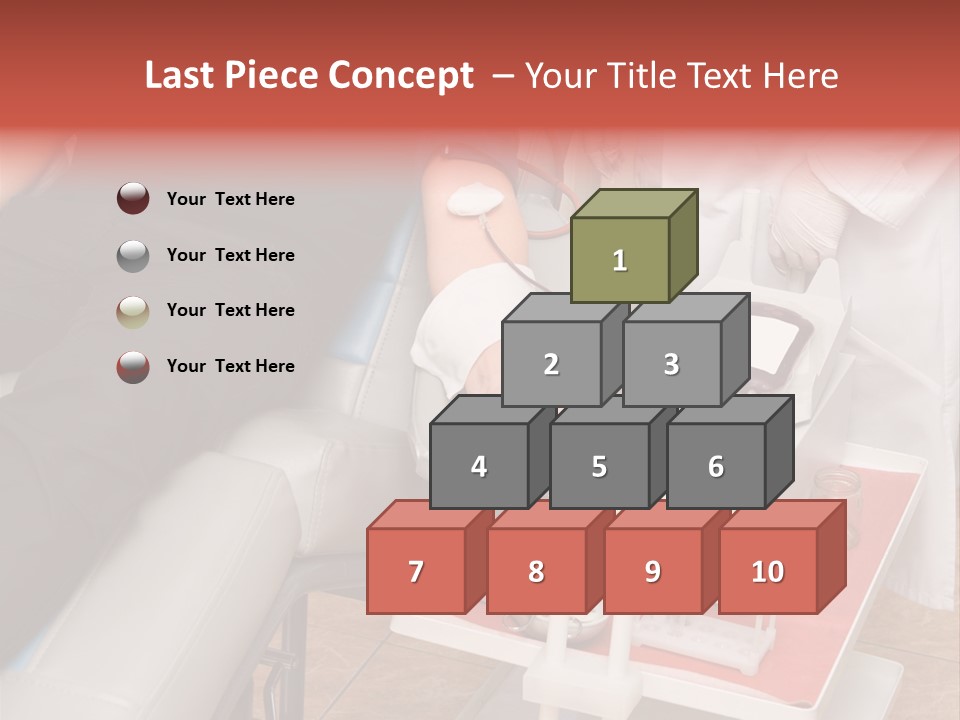 Donor Donate Indoors PowerPoint Template