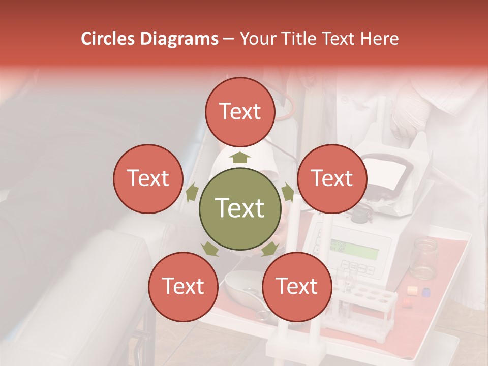 Donor Donate Indoors PowerPoint Template