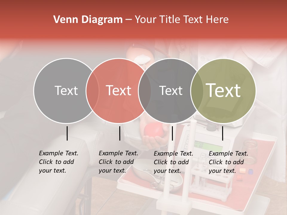 Donor Donate Indoors PowerPoint Template