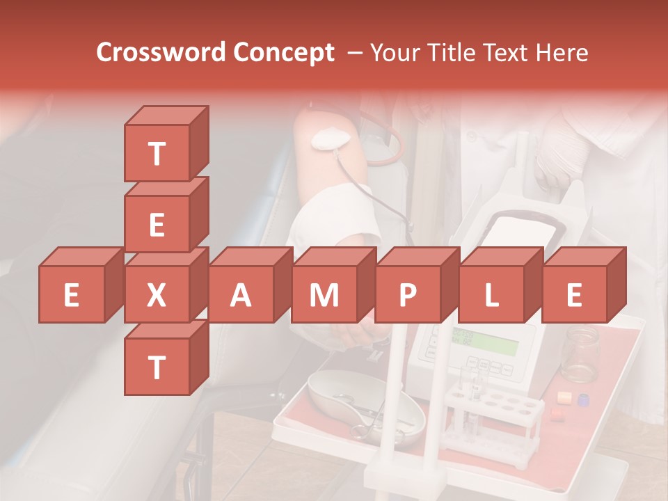 Donor Donate Indoors PowerPoint Template