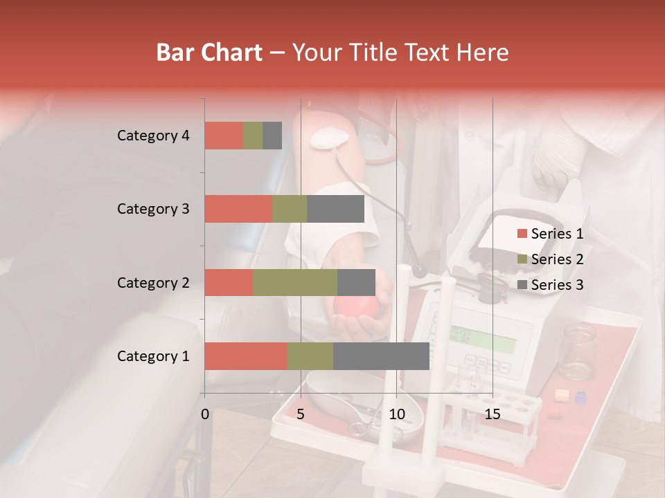 Donor Donate Indoors PowerPoint Template