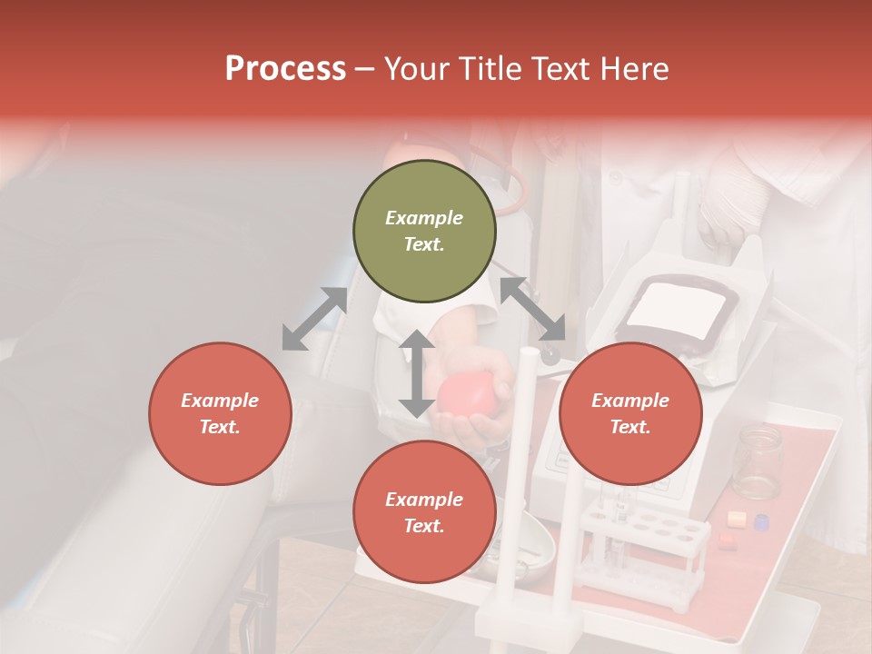 Donor Donate Indoors PowerPoint Template