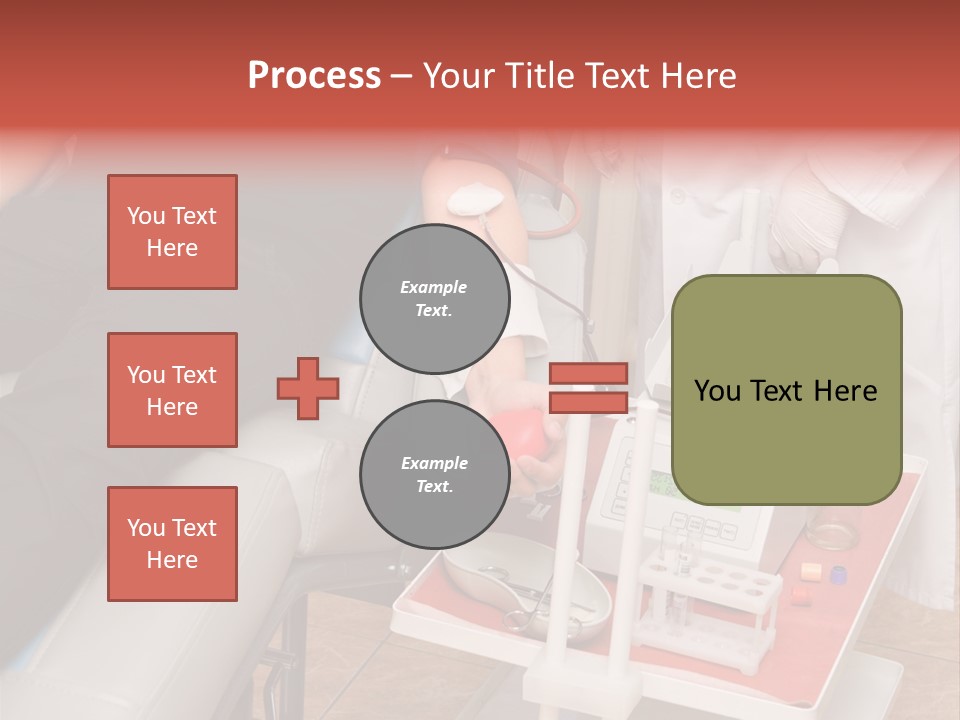 Donor Donate Indoors PowerPoint Template
