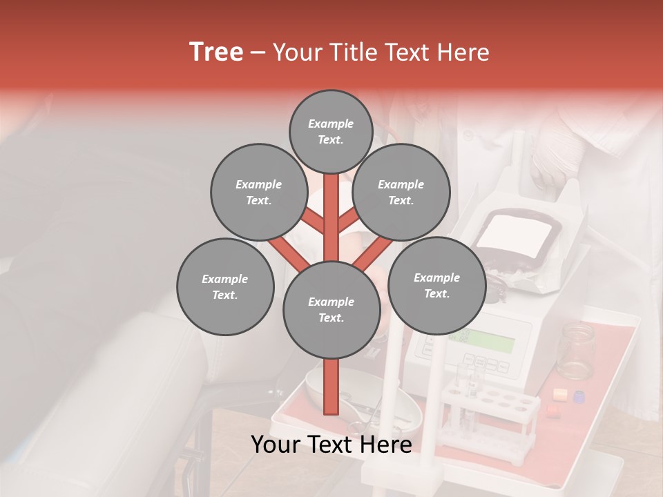 Donor Donate Indoors PowerPoint Template