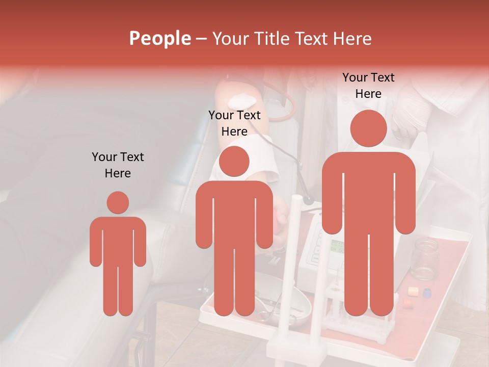 Donor Donate Indoors PowerPoint Template