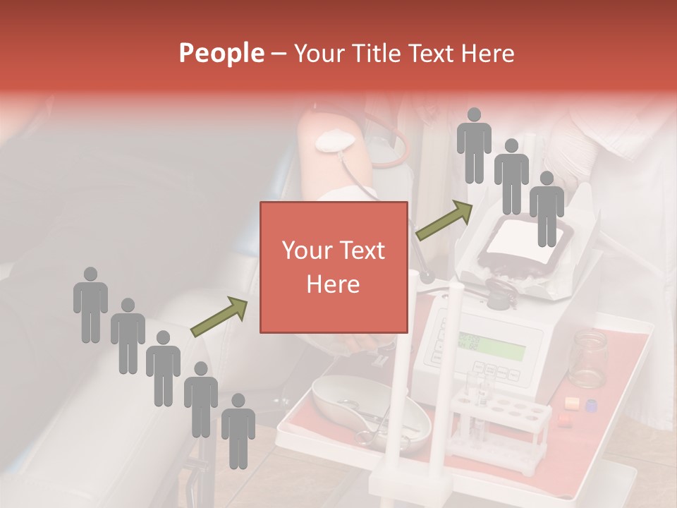 Donor Donate Indoors PowerPoint Template