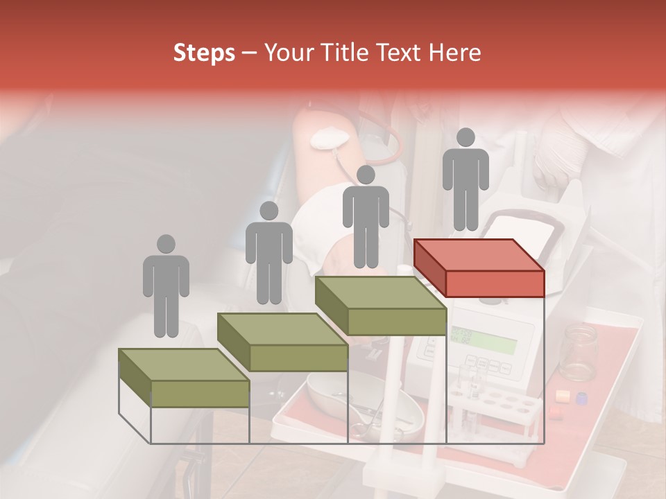 Donor Donate Indoors PowerPoint Template