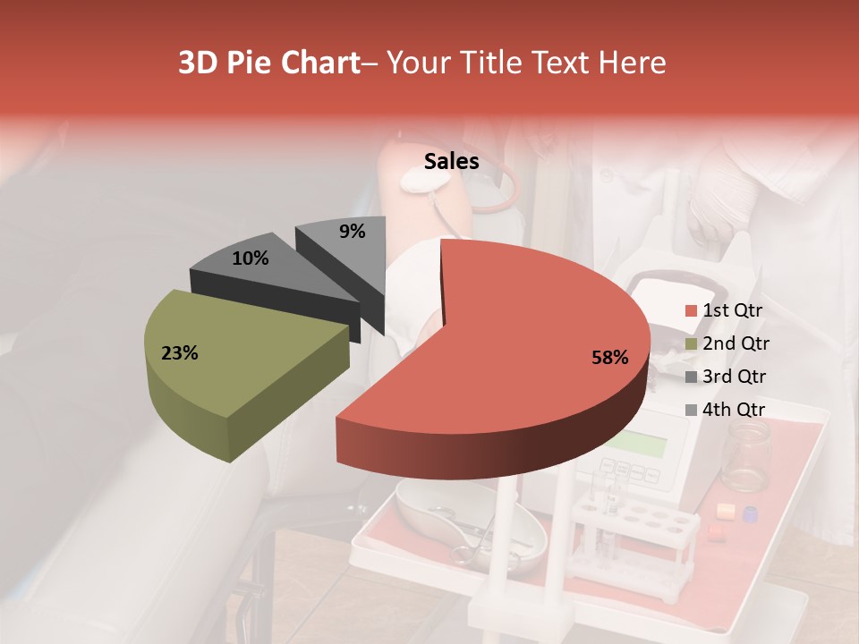 Donor Donate Indoors PowerPoint Template