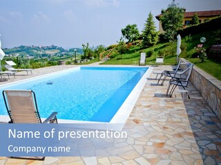 Landscape Luxury Spa PowerPoint Template