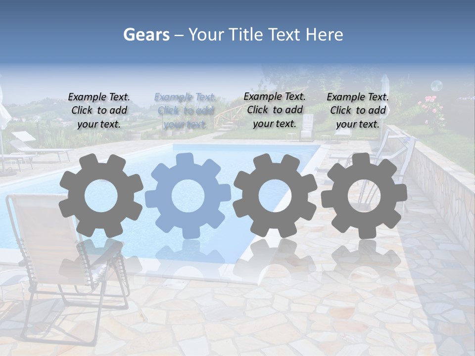 Landscape Luxury Spa PowerPoint Template