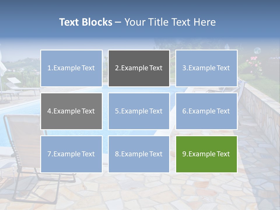 Landscape Luxury Spa PowerPoint Template