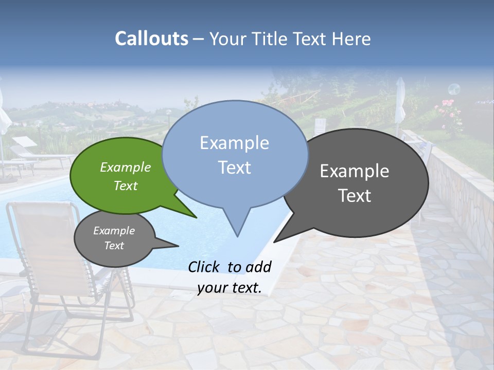 Landscape Luxury Spa PowerPoint Template