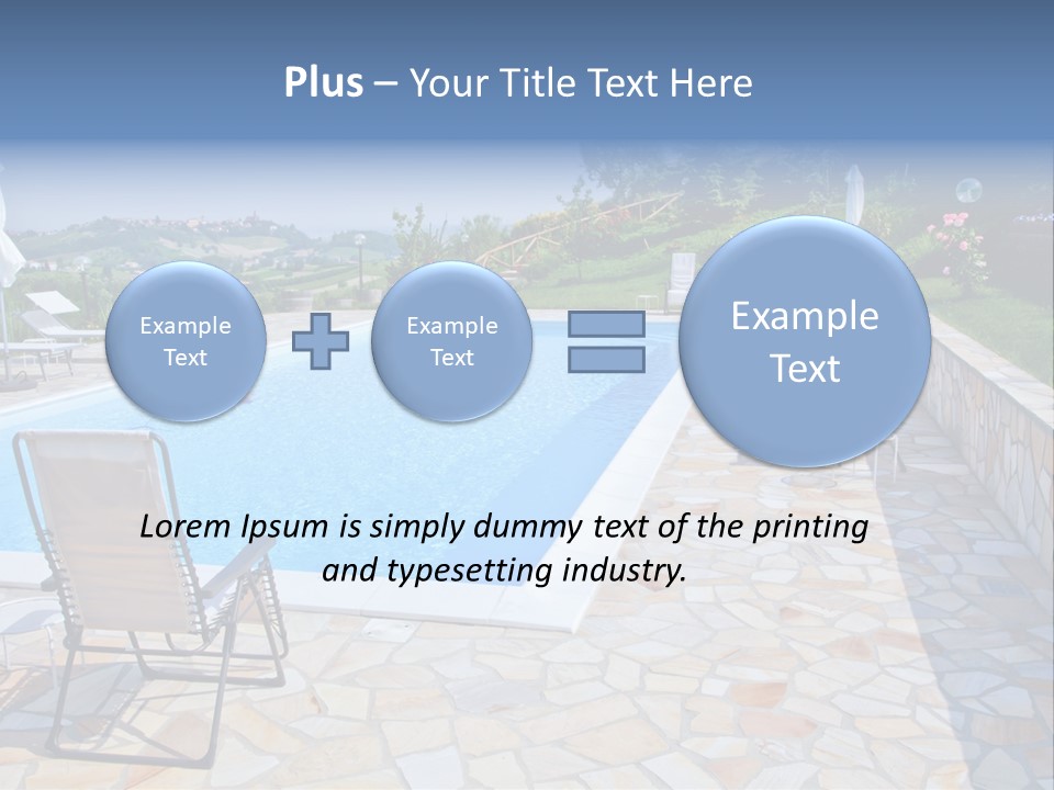 Landscape Luxury Spa PowerPoint Template