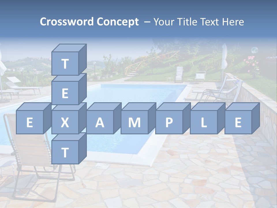 Landscape Luxury Spa PowerPoint Template