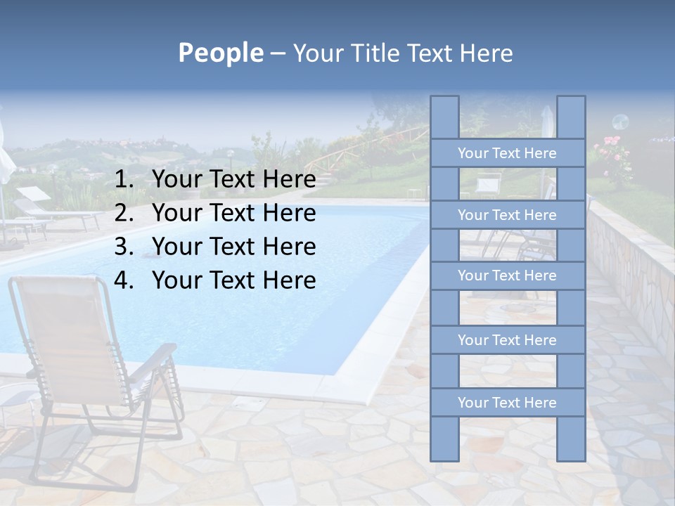 Landscape Luxury Spa PowerPoint Template