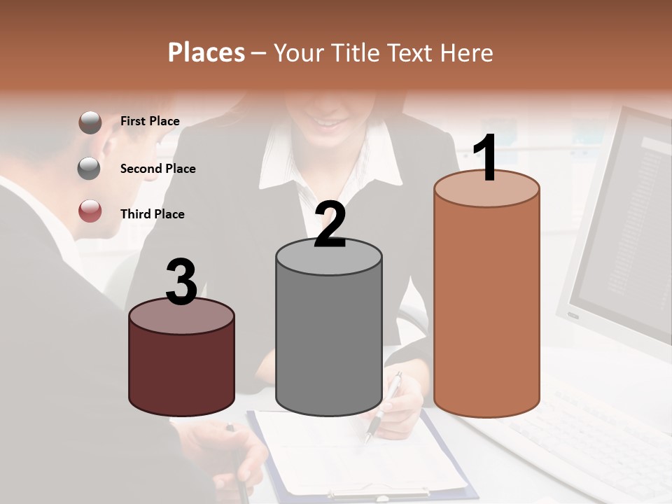 Manager Together Group PowerPoint Template