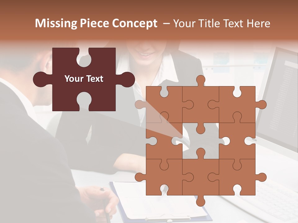 Manager Together Group PowerPoint Template