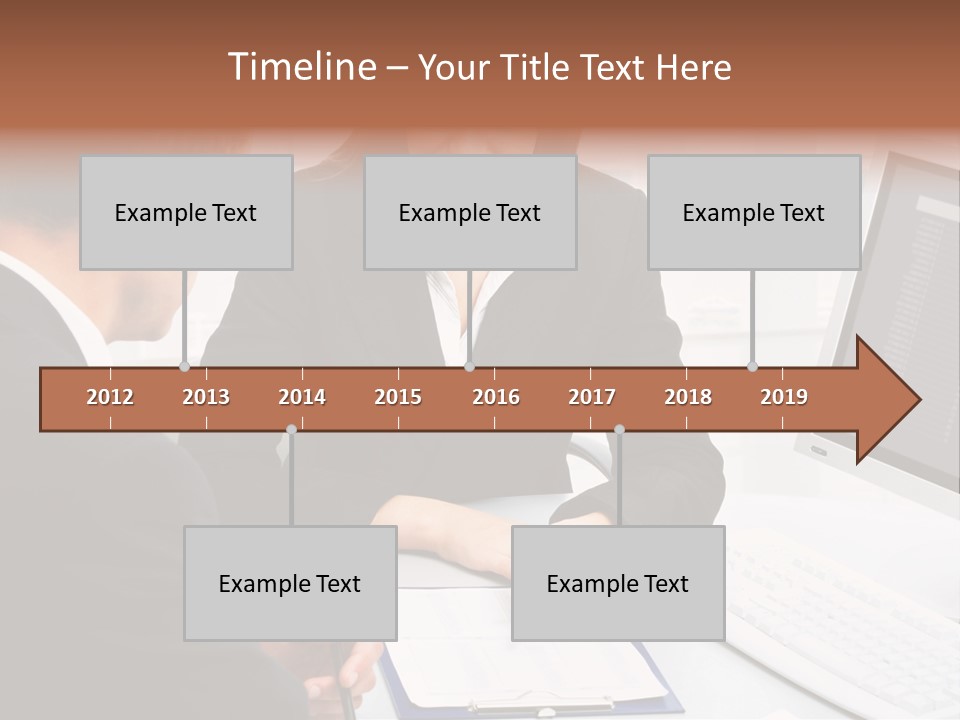 Manager Together Group PowerPoint Template