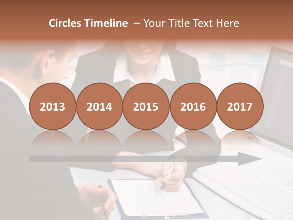 Manager Together Group PowerPoint Template