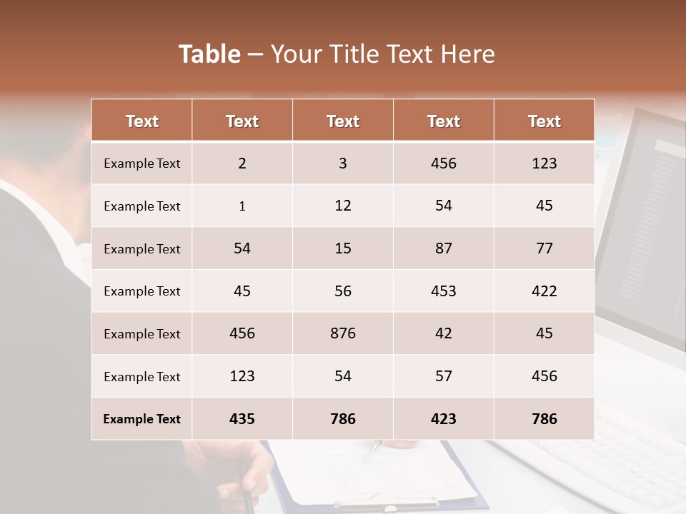 Manager Together Group PowerPoint Template