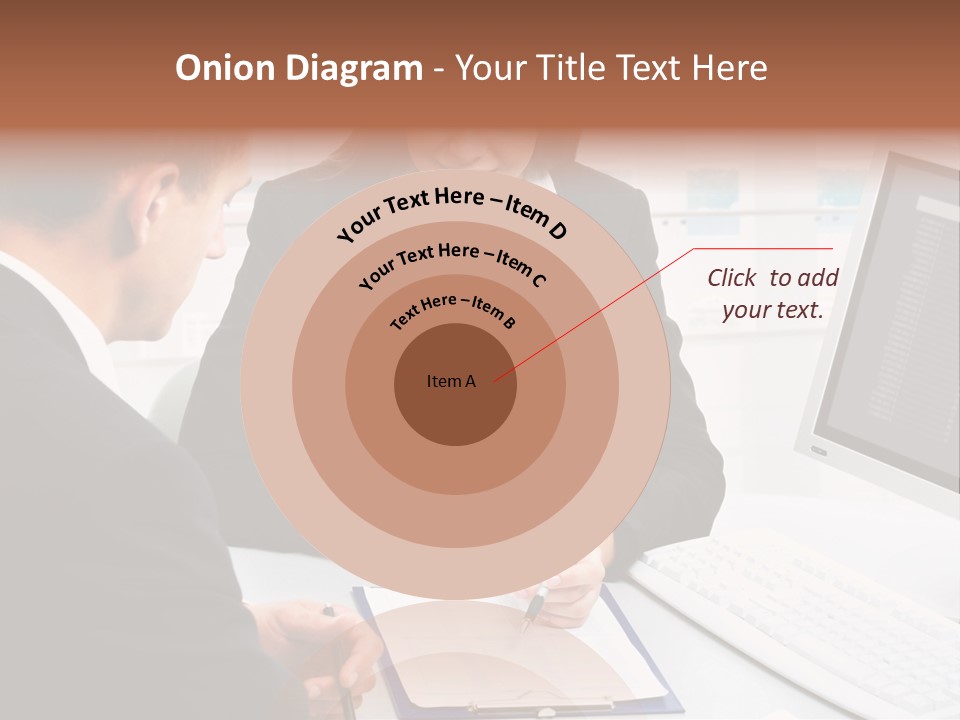 Manager Together Group PowerPoint Template