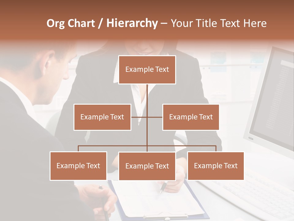 Manager Together Group PowerPoint Template