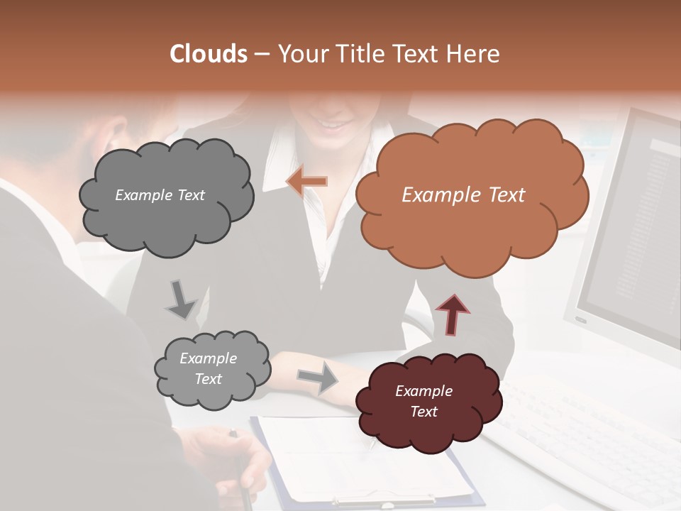 Manager Together Group PowerPoint Template