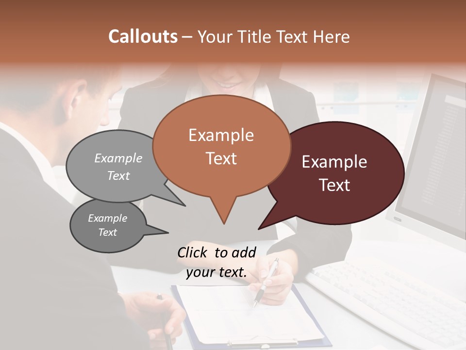 Manager Together Group PowerPoint Template