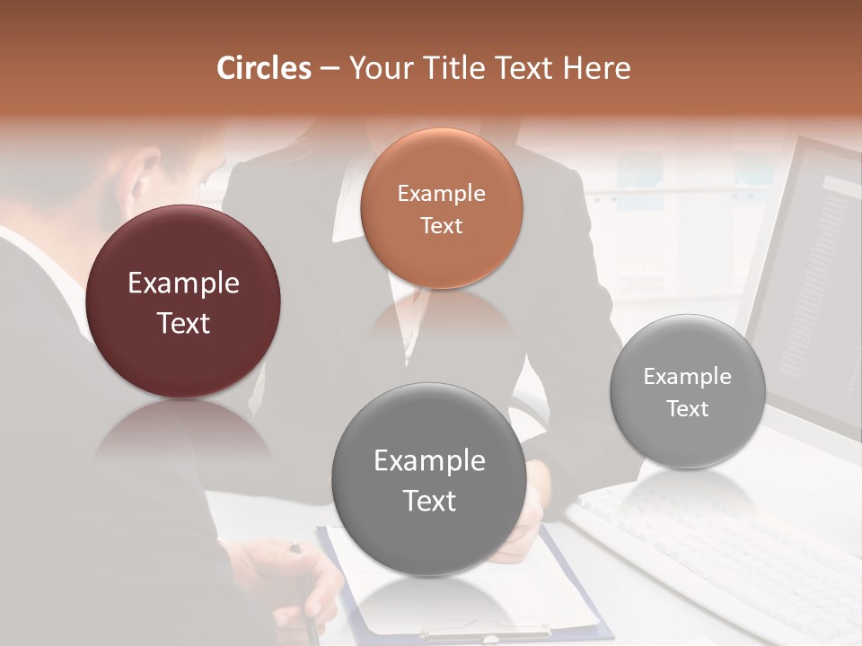 Manager Together Group PowerPoint Template