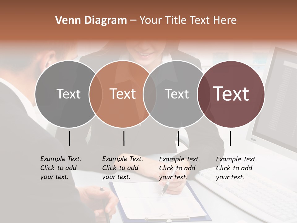 Manager Together Group PowerPoint Template