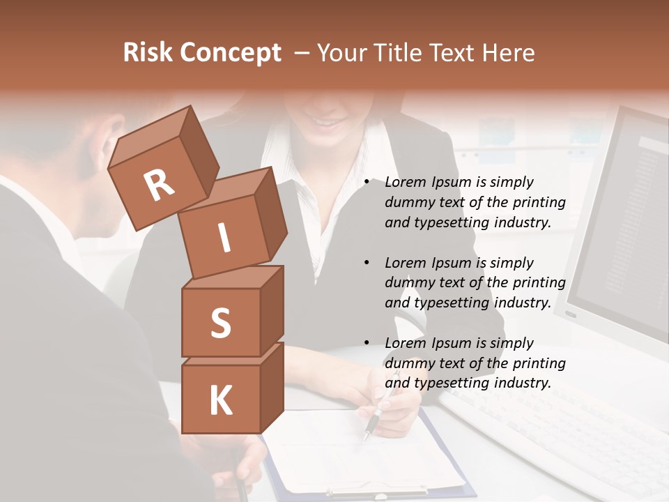 Manager Together Group PowerPoint Template