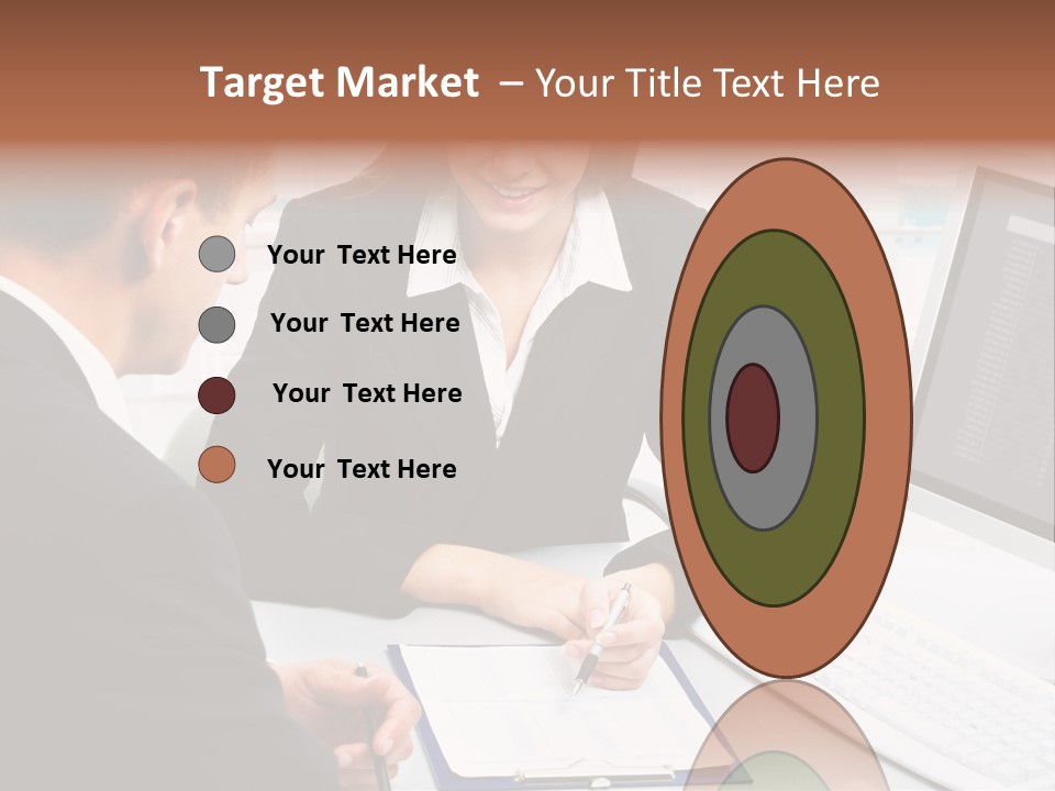 Manager Together Group PowerPoint Template