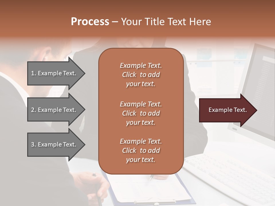 Manager Together Group PowerPoint Template