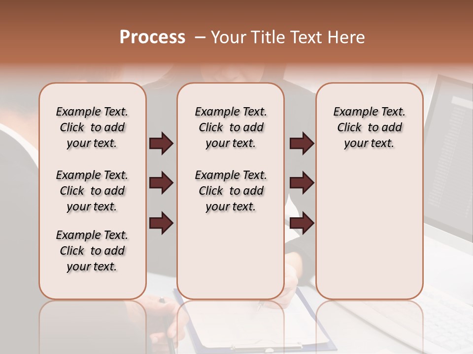 Manager Together Group PowerPoint Template