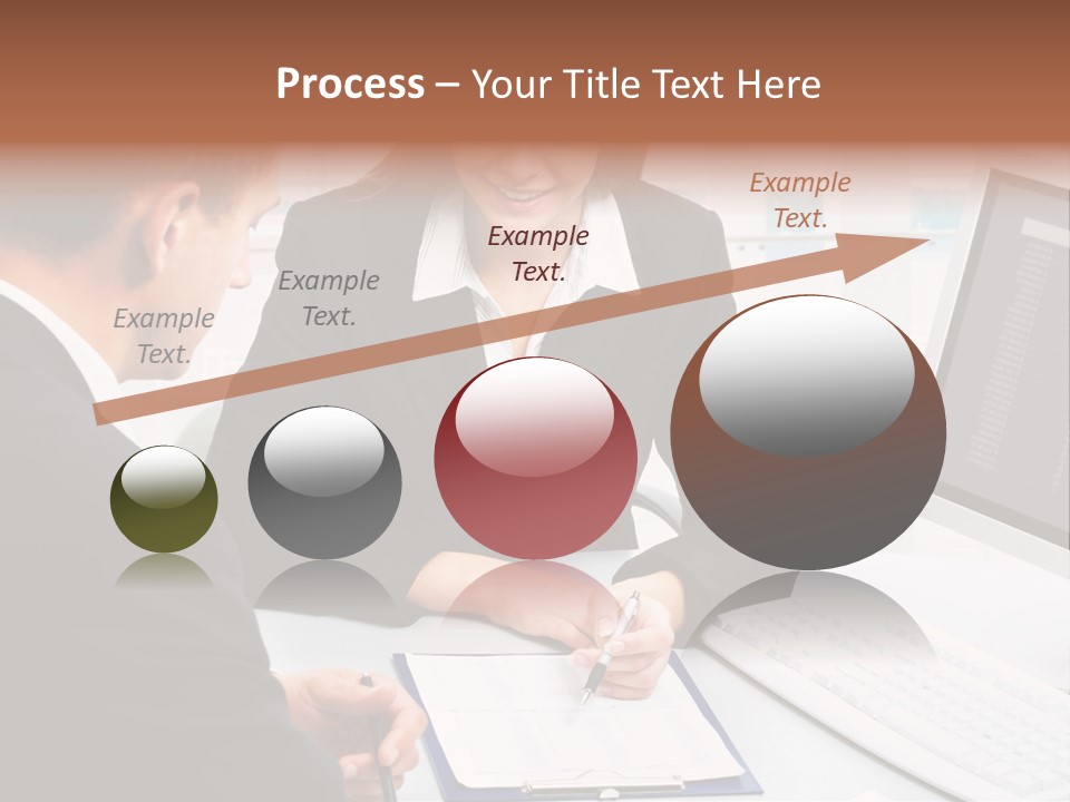 Manager Together Group PowerPoint Template