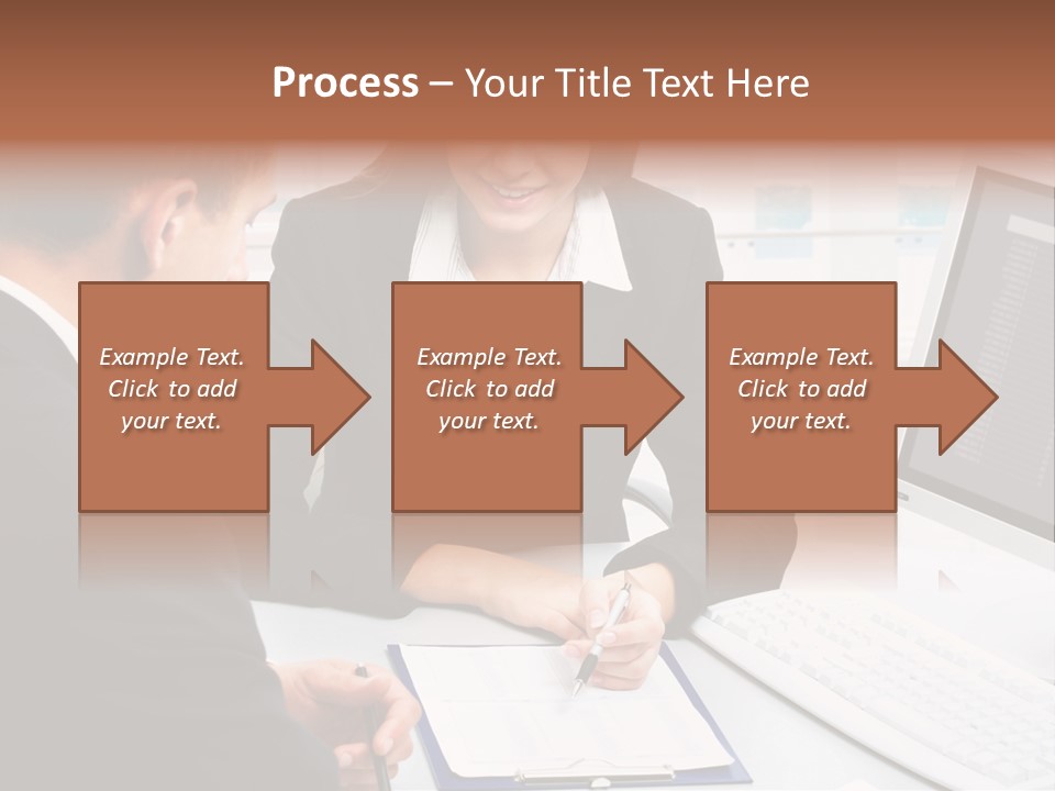 Manager Together Group PowerPoint Template