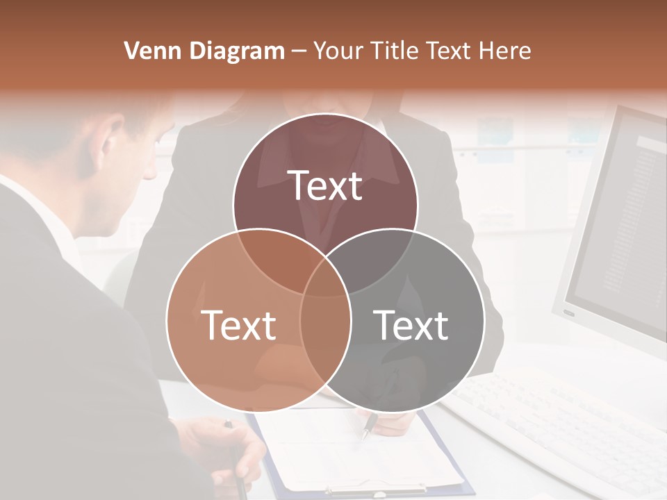 Manager Together Group PowerPoint Template