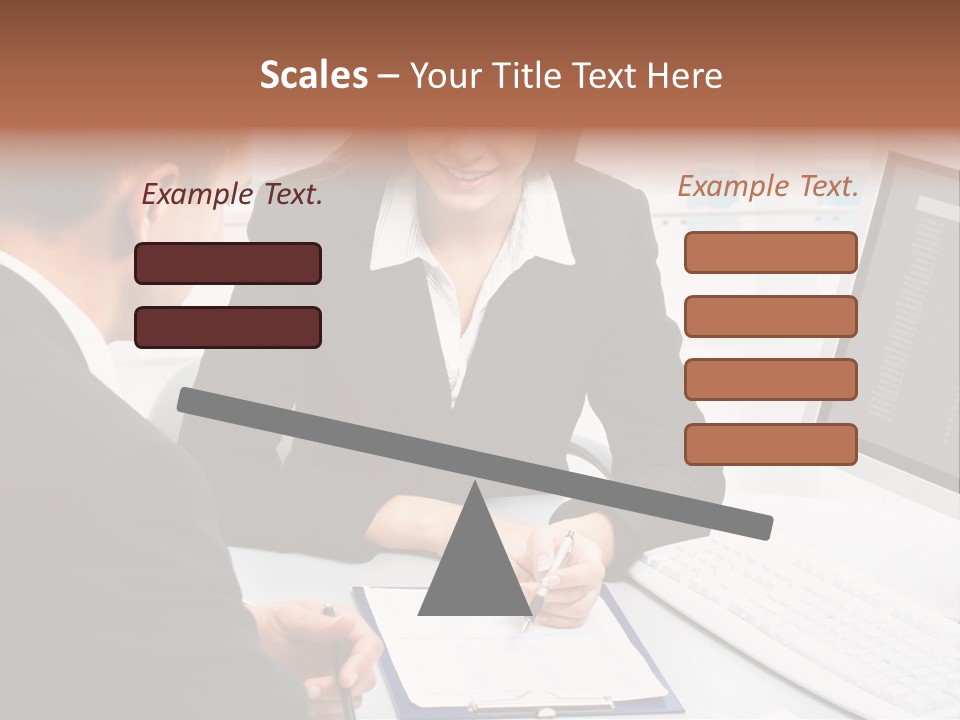 Manager Together Group PowerPoint Template