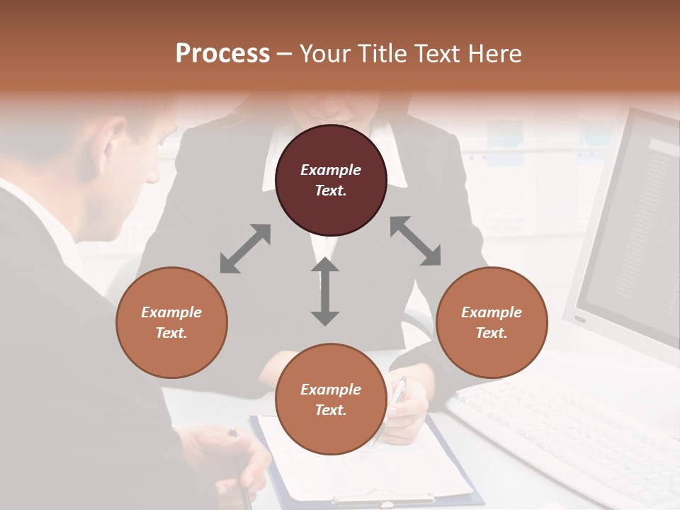 Manager Together Group PowerPoint Template