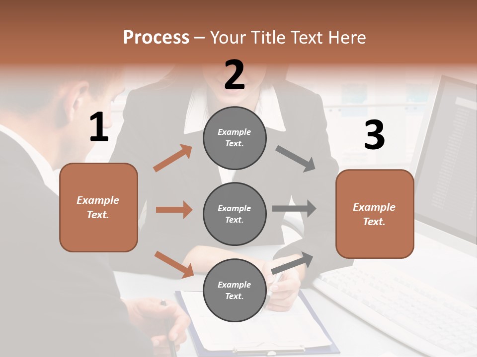 Manager Together Group PowerPoint Template
