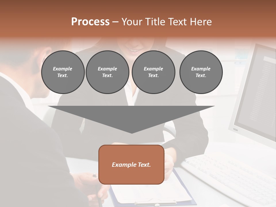 Manager Together Group PowerPoint Template