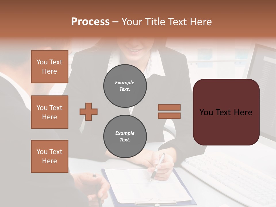 Manager Together Group PowerPoint Template