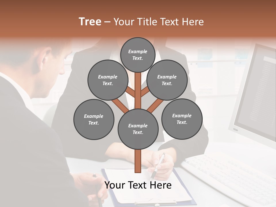 Manager Together Group PowerPoint Template
