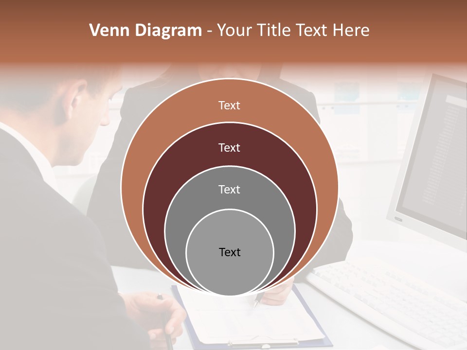 Manager Together Group PowerPoint Template