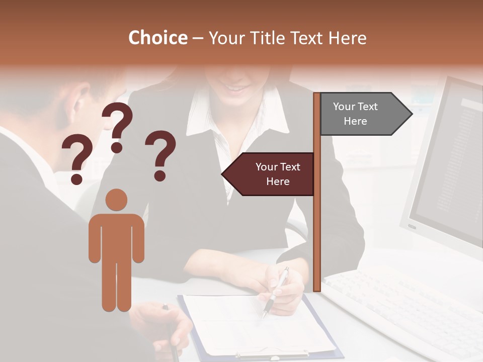 Manager Together Group PowerPoint Template