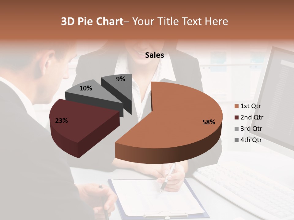 Manager Together Group PowerPoint Template